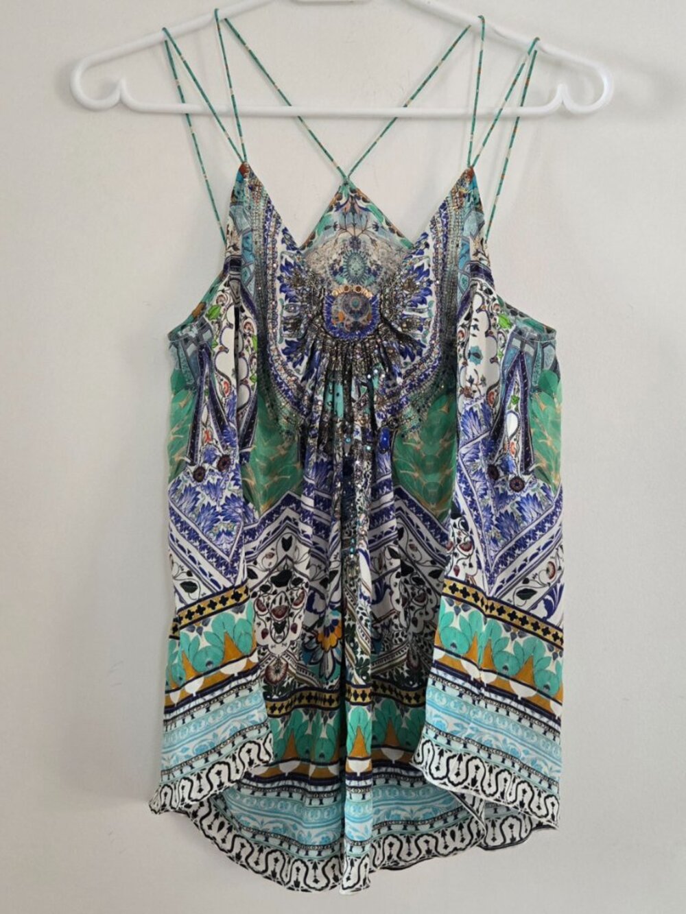 Camilla Everlasting Udaipur Metal Trim Double Strap Top - Picture 4 of 7